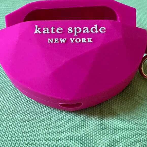 KATE SPADE GALA 3D CANDY HEART AIRPODS PRO CASE:NWT COSMIC PINK - Picture 5 of 10